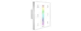 E3  RF2.4GHz RGB Dimming Touch Panel, PWM Power output, 12/24Vdc, 288W 12A, Single/Multi Zone Support.